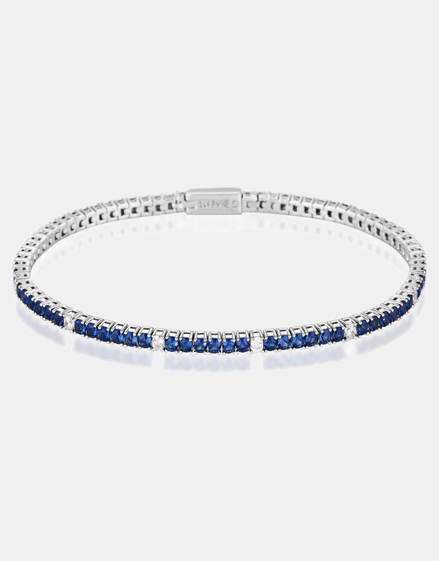 Georgini - Milestone Sapphire 2mm Tennis Bracelet