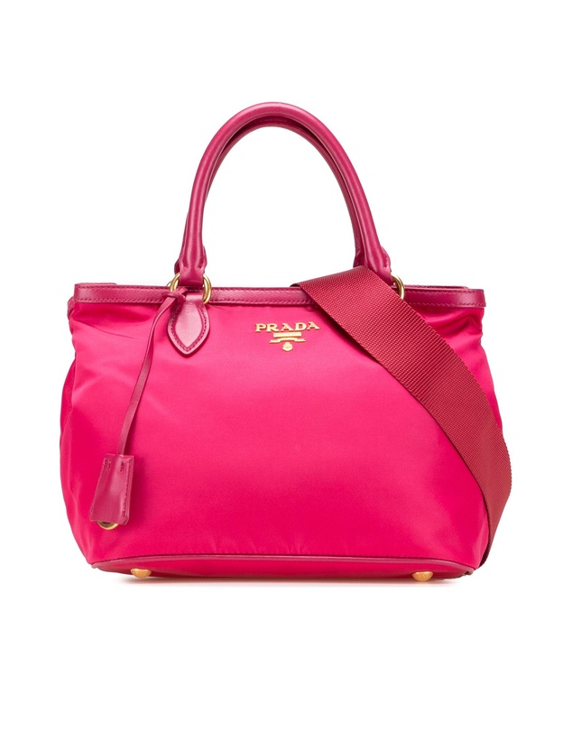 Pre-Loved by Azura Reborn - Pre-Loved prada Elegant Tote Bag with Top Handle and Shoulder Strap