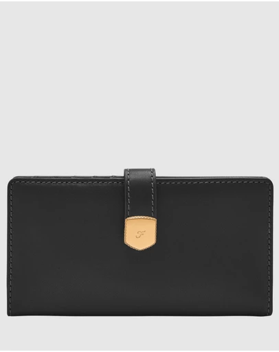 Fossil - Lennox Black Wallet