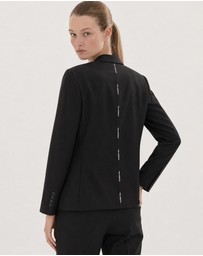 Karl Lagerfeld - Logo Tape Relaxed Blazer