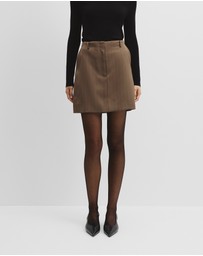 Country Road - Pinstripe Skirt