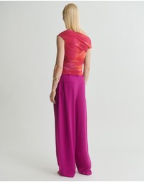 M.N.G - Grace Pleat Detail Trousers