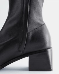 & Other Stories - Leather Sock Boots