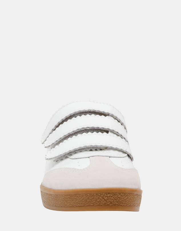 Steve Madden - Daybreak White Leather Sneakers