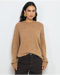 AERE - Jori Wool Blend Oversized Knit Jumper