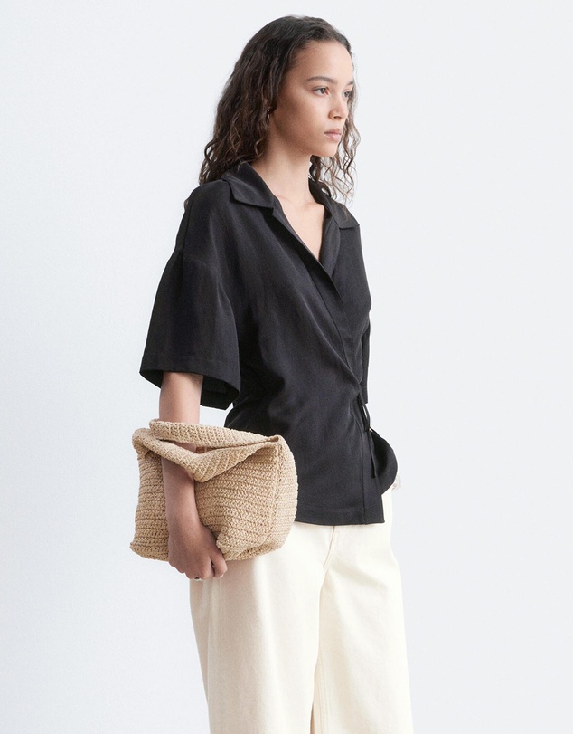 & Other Stories - Wrap Short-Sleeve Shirt