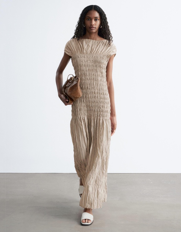 & Other Stories - Smocked Maxi Dress