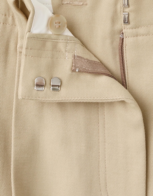 M.N.G - Straight-Leg Pleated Denim Trousers