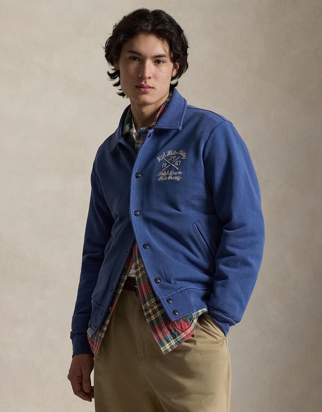 Polo Ralph Lauren - Embroidered Loopback Fleece Jacket