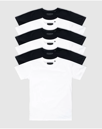 Xander - 6-Pack Blanc Tee