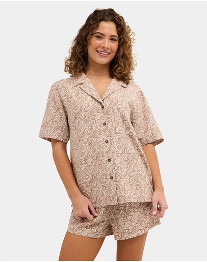 Quiksilver - Womens Serene Short Sleeve Shirt