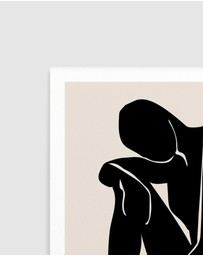 Olive et Oriel - Le Femme II Art Print