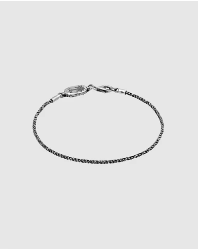 Haze & Glory - ICONIC EXCLUSIVE - Paradise Bracelet in Oxidised 925 Silver