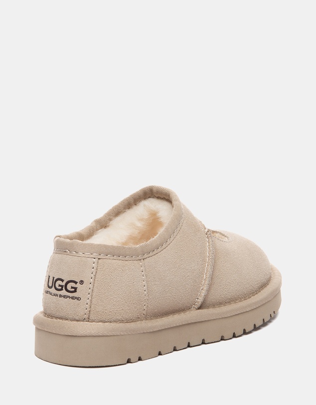 EVERAU - Australian Shepherd Ugg Carmella Kids Cow Suede Upper House Shoes
