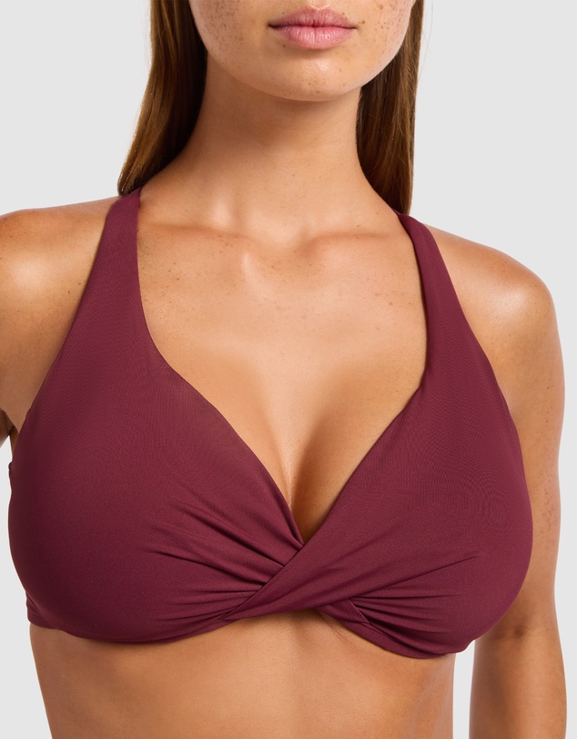 Seafolly - Seafolly Collective Wrap Front F Cup Bikini Top