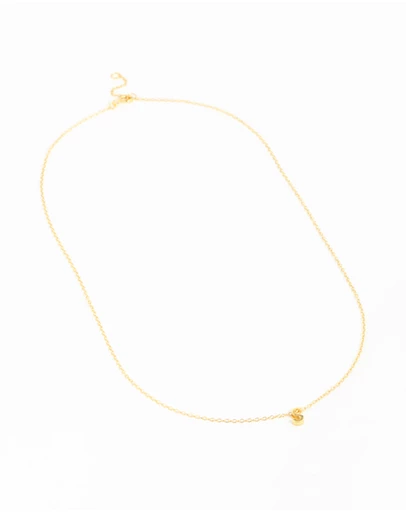 Lovisa - Gold Plated Sterling Silver Letter S Necklace