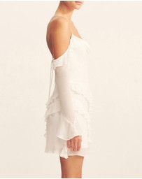 Shona Joy - Lira Long Sleeve Ruffle Mini Dress