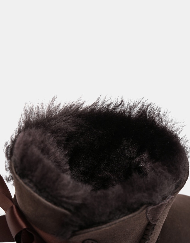 EVERAU - EverAU Ugg Mini Back Bow Sheepskin Upper UGG Boots