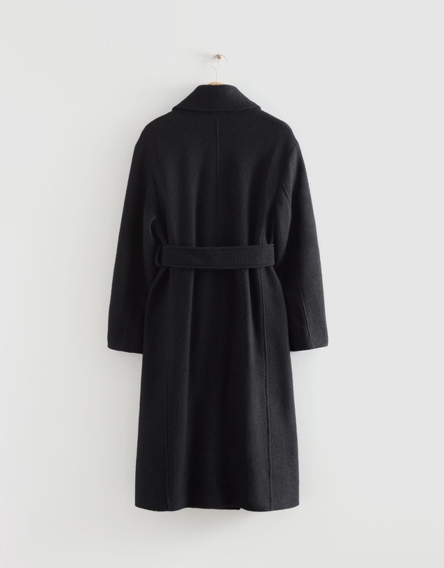 & Other Stories - Voluminous Belted Wool Coat