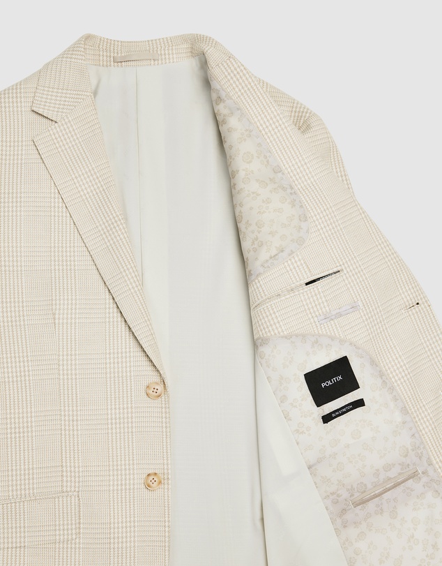Politix - Cooper Prince Of Wales Check Blazer