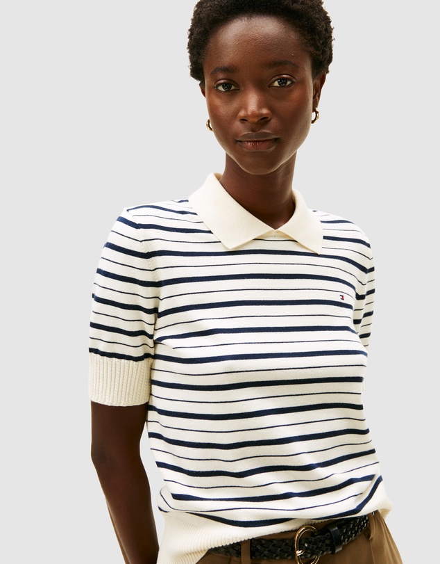 Tommy Hilfiger - Short Sleeve Polo Sweater