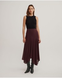 Witchery - Asymmetric Drape Skirt