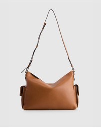Evity - Narda Leather Large Crossbody Bag