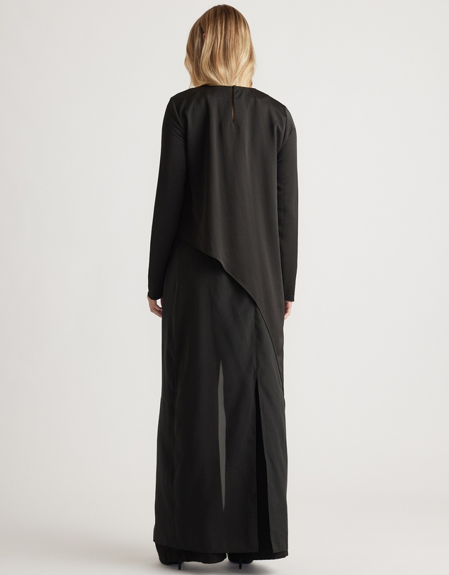 Decjuba - Codi Satin Drape Top