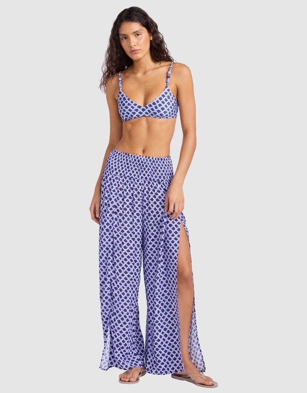 Seafolly - Marseille Shirred Waist Wrap Pant