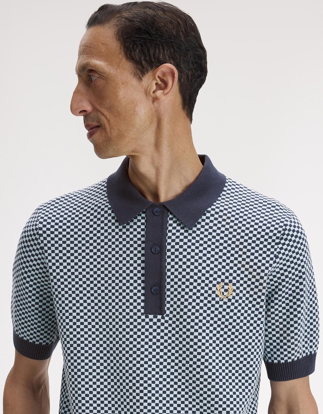 Fred Perry - Chequerboard Laurel Wreath Polo