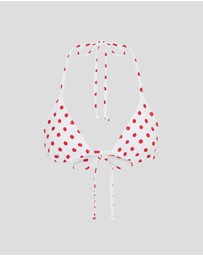 Vacay Swimwear - Rio Top Red Polka