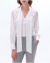 Marcs - Twilight Pussy Bow Blouse