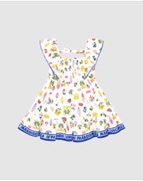 Huxbaby - Paradiso Frill Dress - ICONIC EXCLUSIVE - Babies-Kids