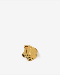 Forcast - Amara Gold Plated Open Ring