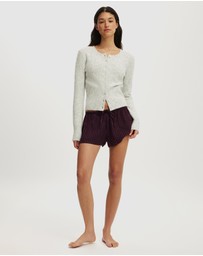 Cotton On Body - Fluffy Fitted Knit Cardigan