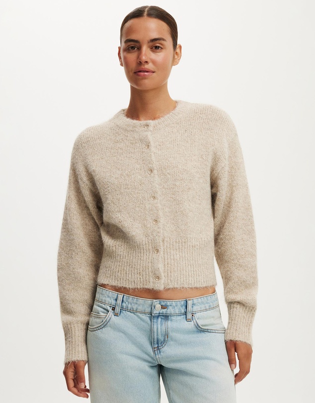 Cotton On - Luxe Dreamy Crew Cardigan
