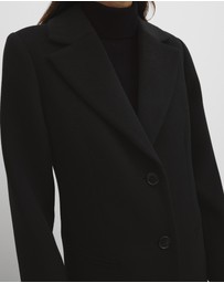 Country Road - Wool Felt Long Coat