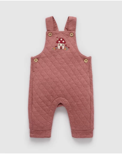 Purebaby - Quilted Overall -Kids-Babies