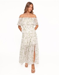 Petal & Pup - Vanessa Maxi Skirt Set - Green Leaf