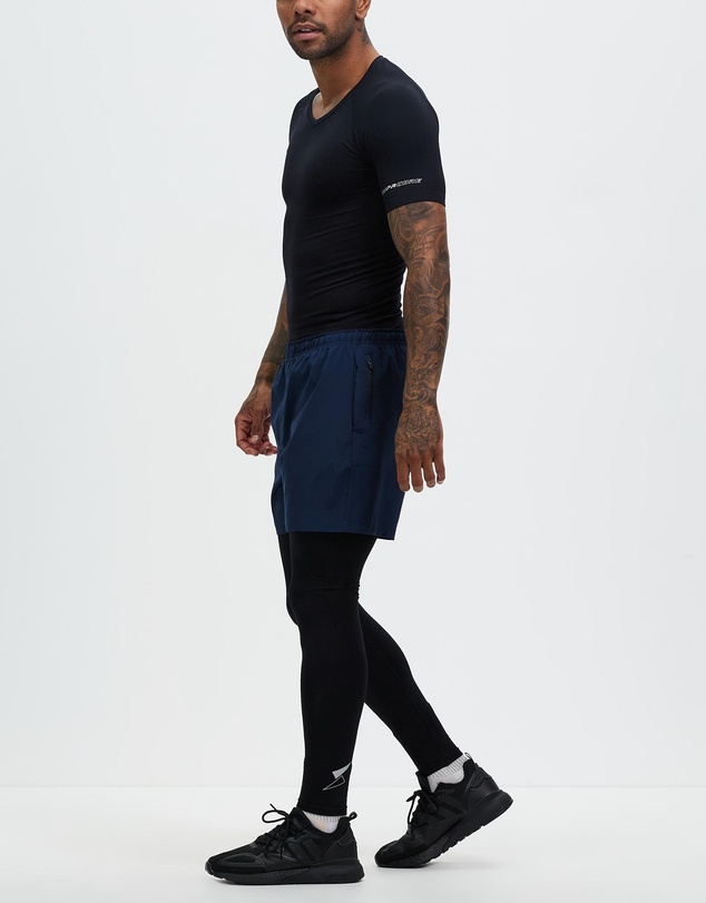 Supacore - Seamless Body Mapped Recovery Compression Leggings - Men's