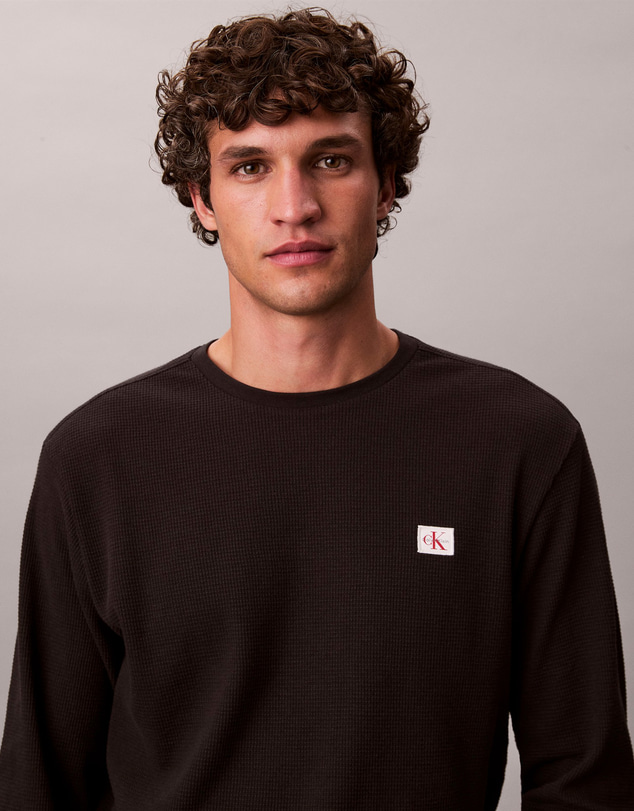 Calvin Klein Jeans - Waffle Crewneck Sweatshirt
