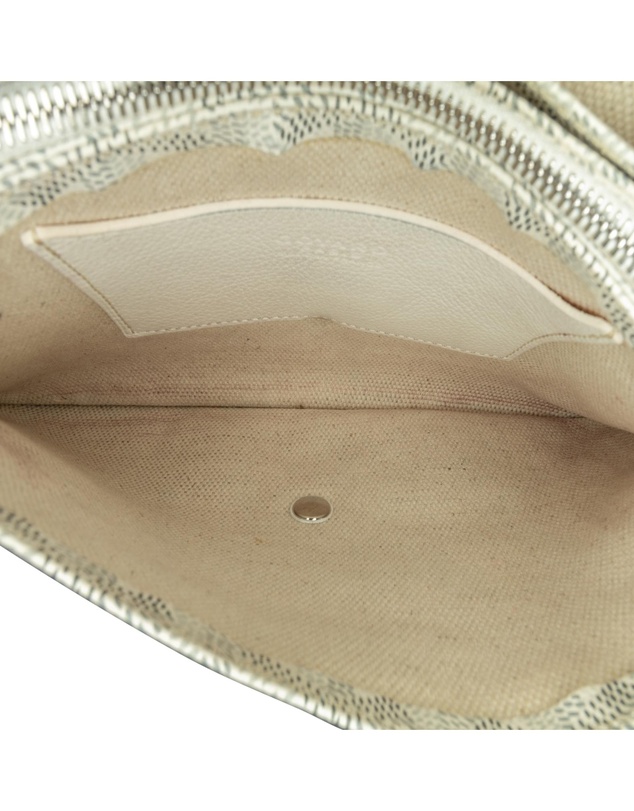 Pre-Loved by Azura Reborn - Pre-Loved goyard Mini SaiGon Canvas Crossbody Bag