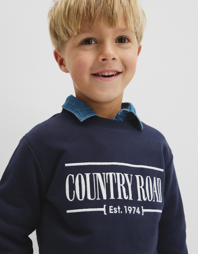 Country Road - Australian Cotton Relaxed Heritage Sweat