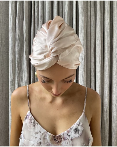 SILK MAGNOLIA - Silk Sleep Turban