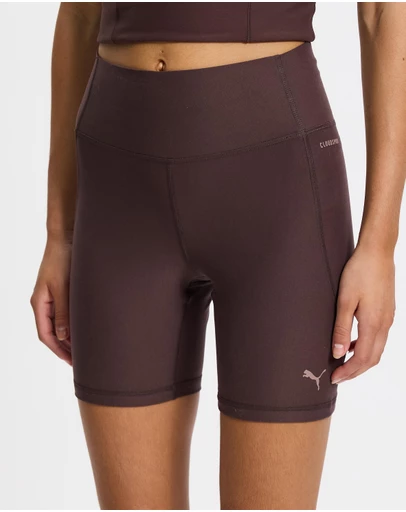 Puma - Cloudspun 6-Inch High Waisted Short Tights
