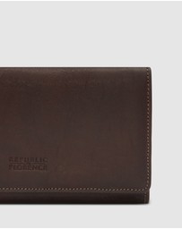 Florence - Carmen Brown Leather Wallet