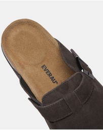EVERAU - EverAU Ugg Mason Cow Suede Upper Loafer Oxfords Flats