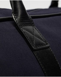 Staple Superior - Wilson Canvas Leather Weekender Bag