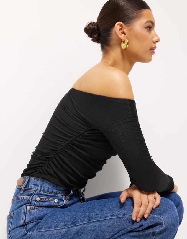 AERE - Bailey Off Shoulder Top