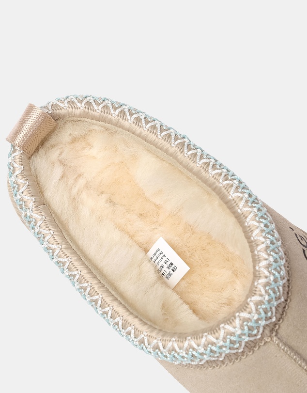 EVERAU - Australian Shepherd Ugg Tay Platform Cow Suede Upper House Shoes